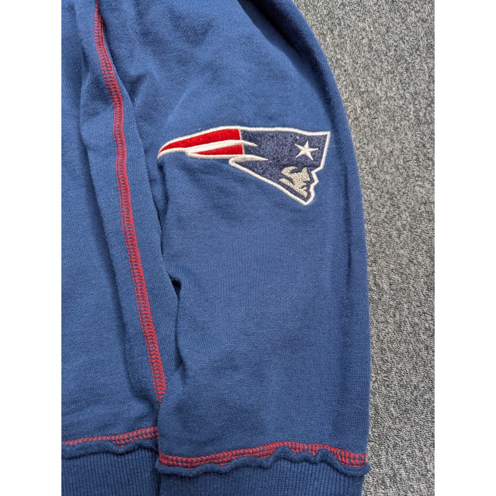 Touch by Alyssa Milano‎ New England Patriots Navy Blue Love Football Hoodie Med - Picture 9 of 12